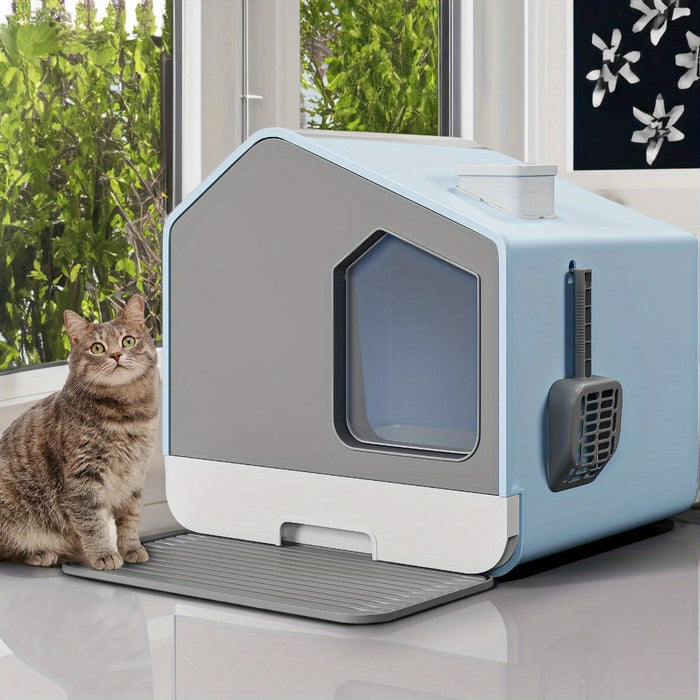 Extra Large Enclosed Cat Litter Box