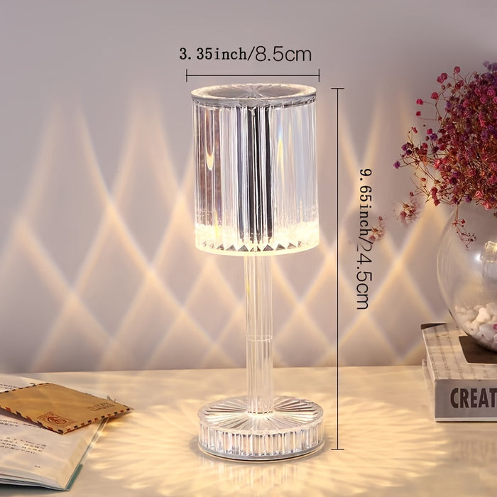 Crystal Touch-Controlled Night Light