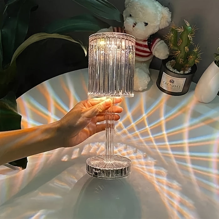 Crystal Touch-Controlled Night Light