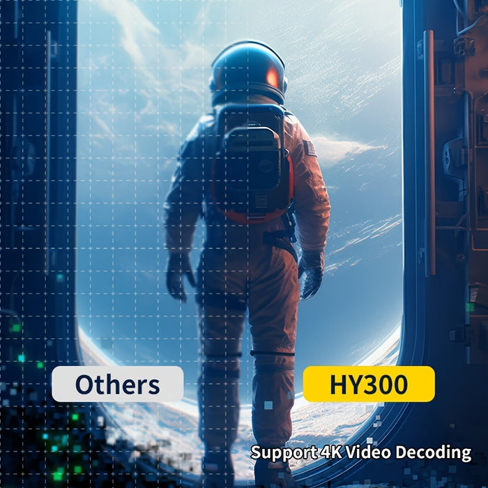 HY300 Pro Mini Portable Projector, 4K/260