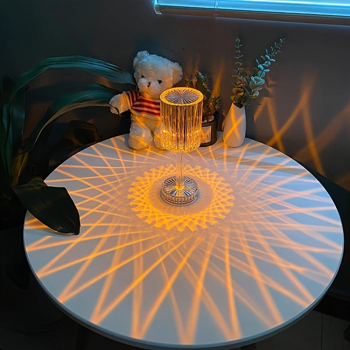 Crystal Touch-Controlled Night Light