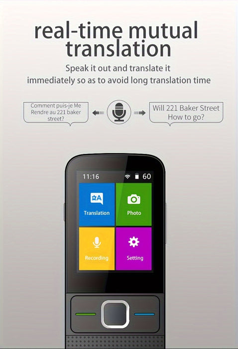 Translator, Language Translation Device,