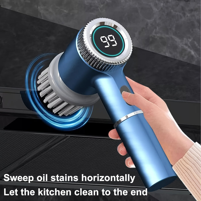 Electric Handheld Cordless Rechargeable Turbo Scrubber