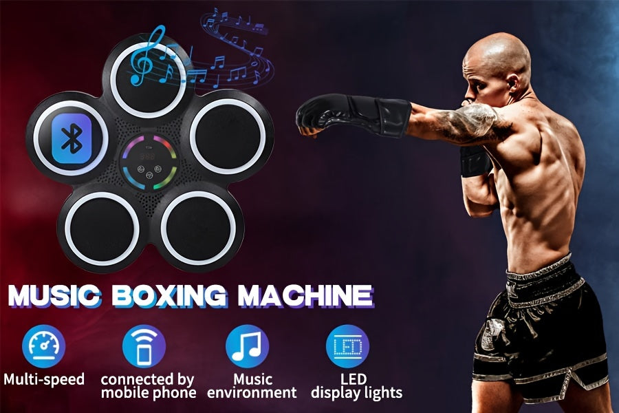 Height Adjustable Intelligent Music Boxing Machine trainer