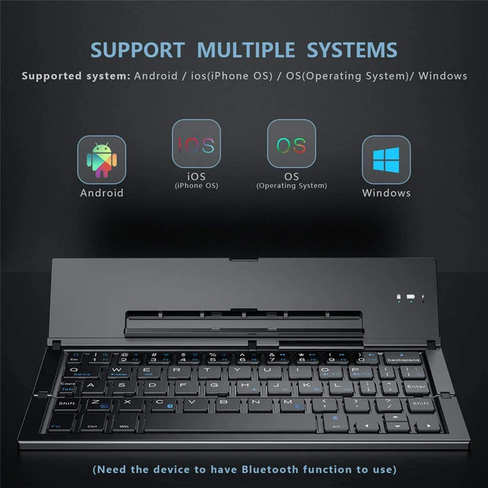 Folding Bluetooth Keyboard Pocket Keyboard