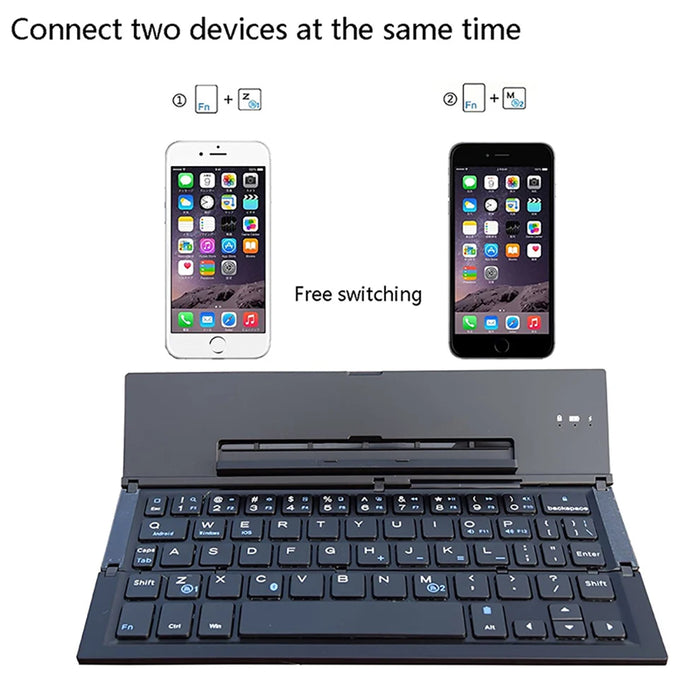 Folding Bluetooth Keyboard Pocket Keyboard