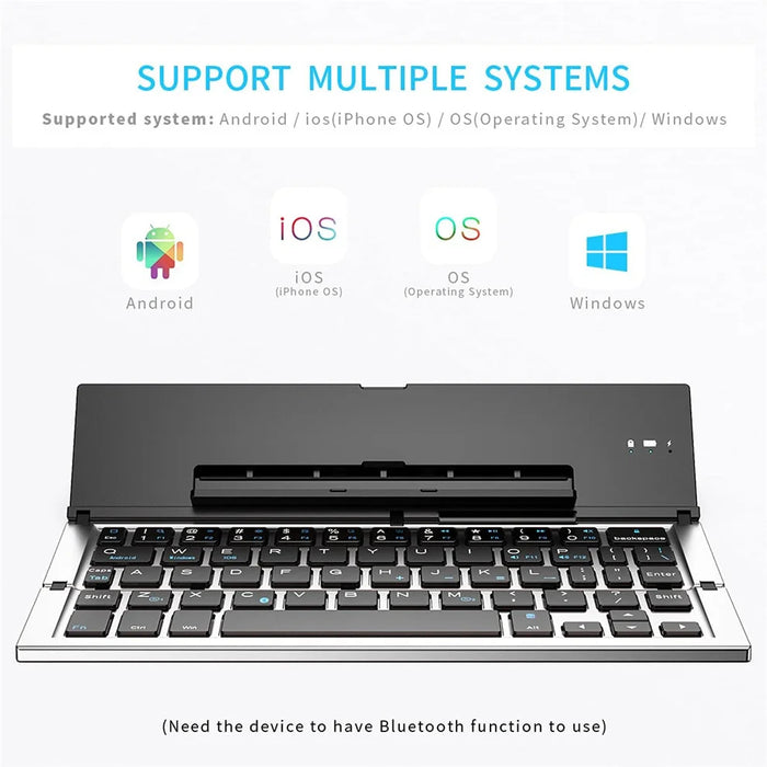 Folding Bluetooth Keyboard Pocket Keyboard